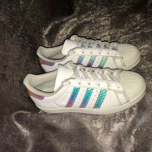 Holographic Adidas Superstar